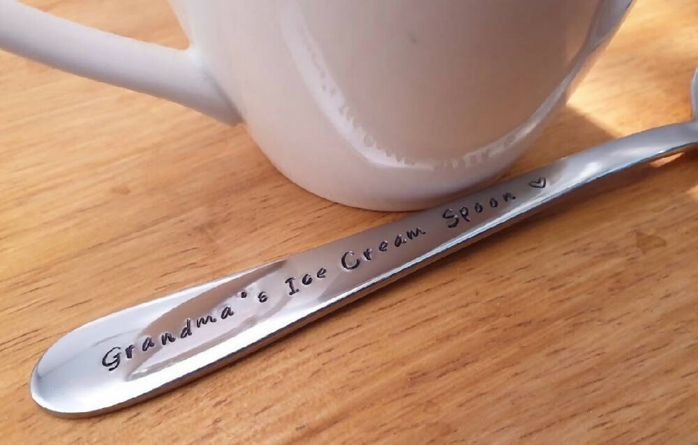 Customised Friendship Spoon Thank You Gift