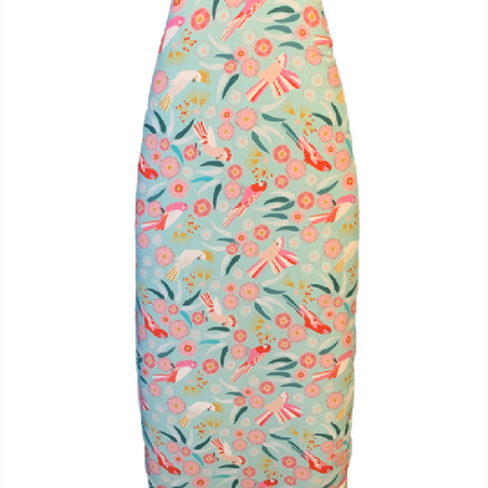 Padded Ironing board cover-Aussie Birds