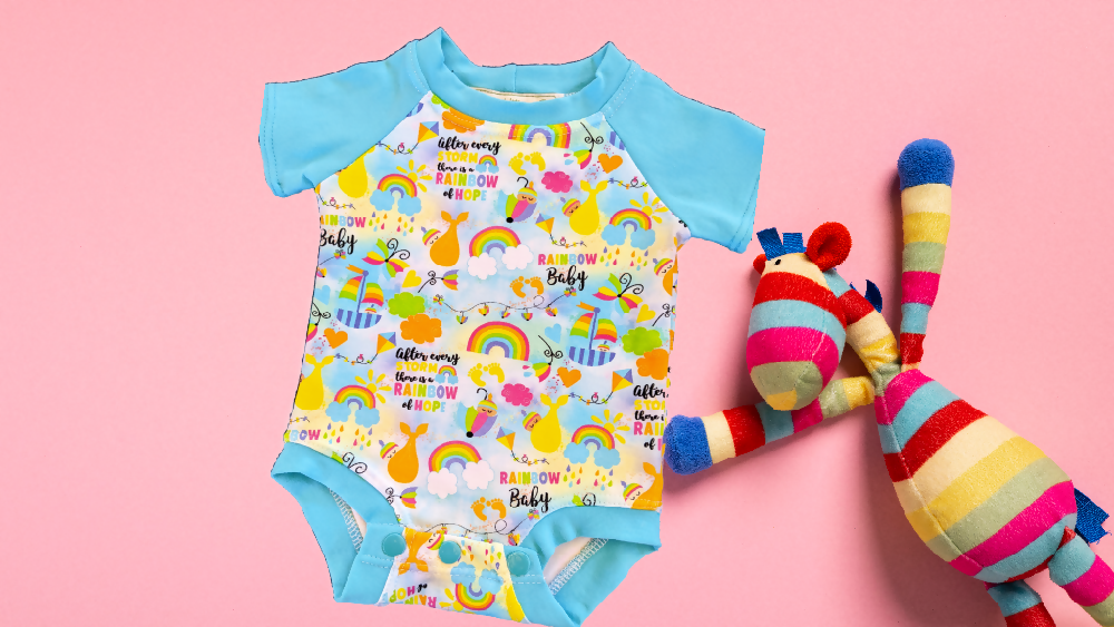 Rainbow Knit Bodysuit Blue_InPixio_InPixio_N_InPixio_TX
