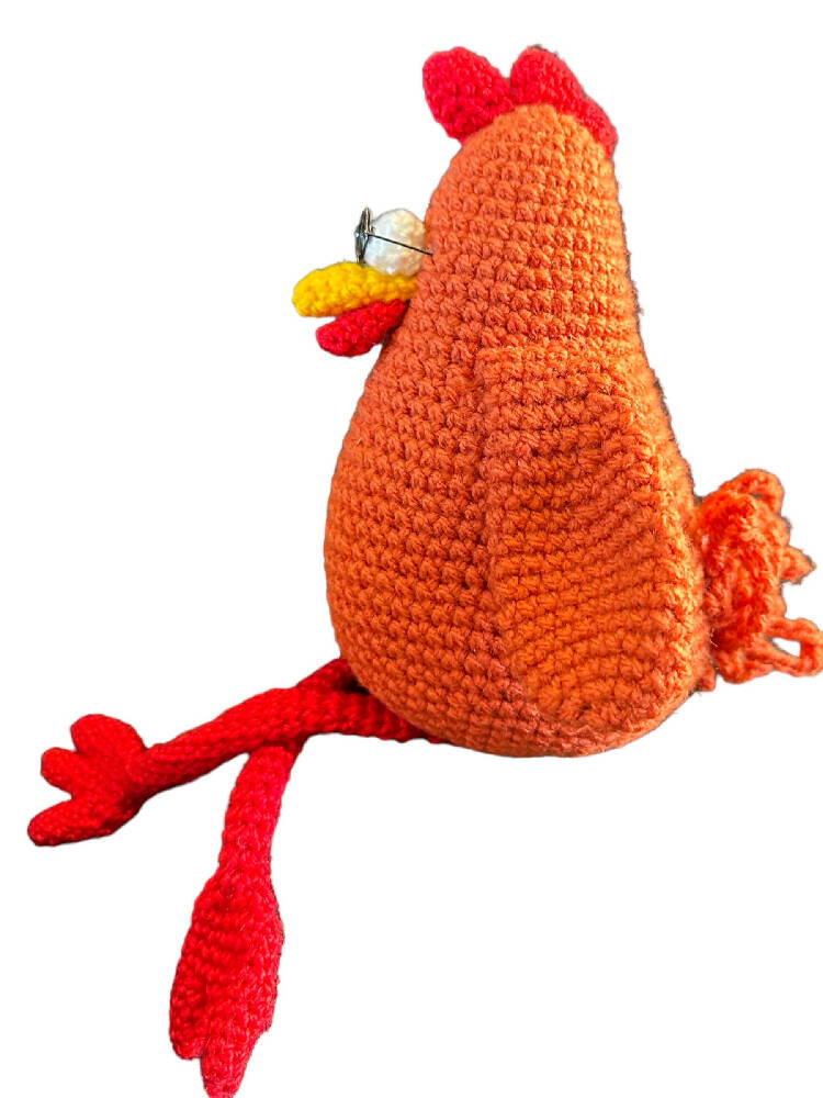 Chicken - crochet toy