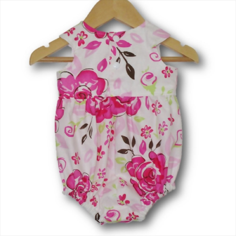 SIZE 000 Roses Baby Tea Party Romper