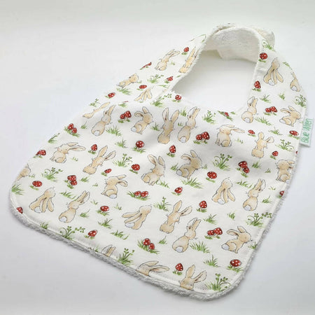 Baby Toddler Bib Gift Bunny Fabric