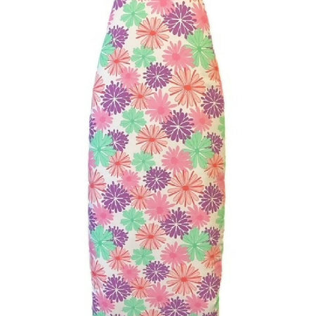 Ironing board cover- Psychedelic daisy-padded