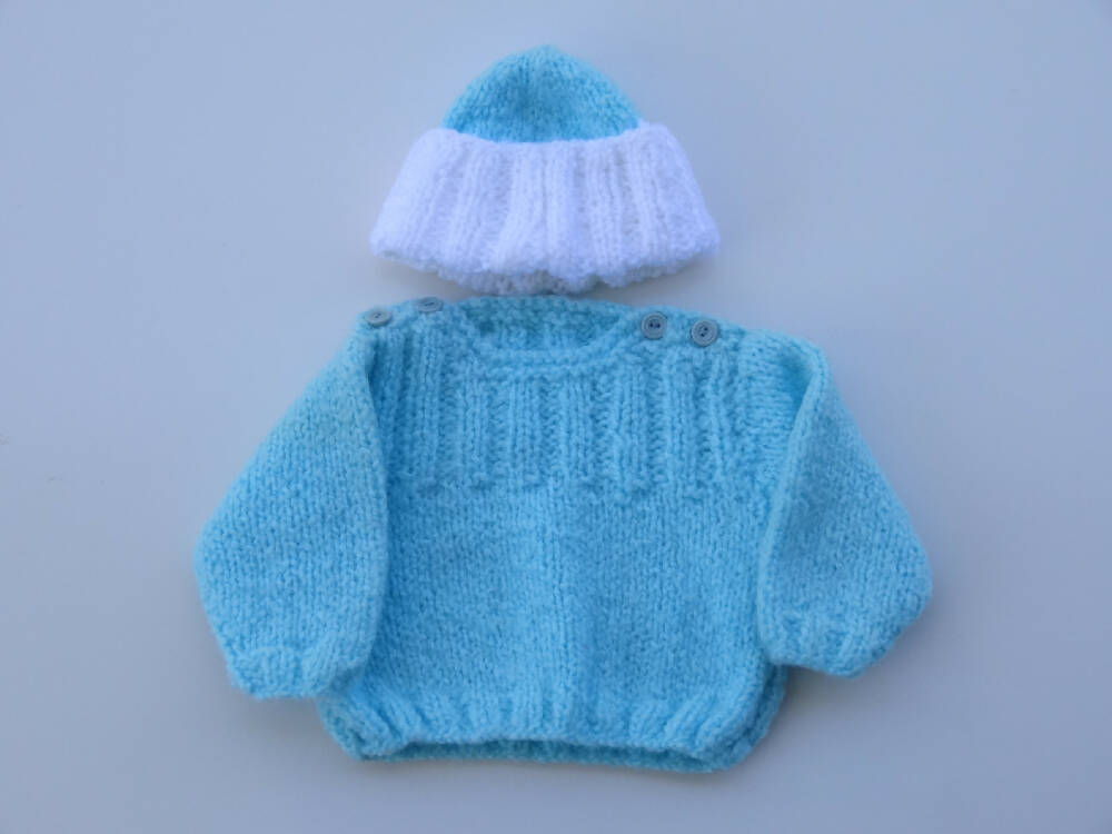 0 - 3 Months Baby Jumper with Bonnet