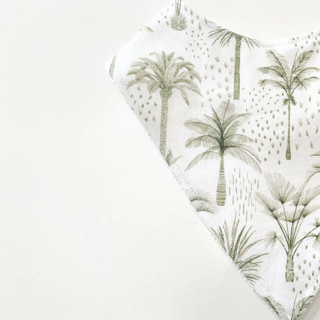 Palm trees bandana in khaki