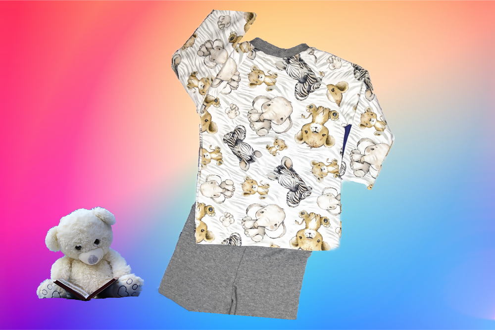 Animal Safari Baby Set Back_InPixio_InPixio_N_InPixio_NX