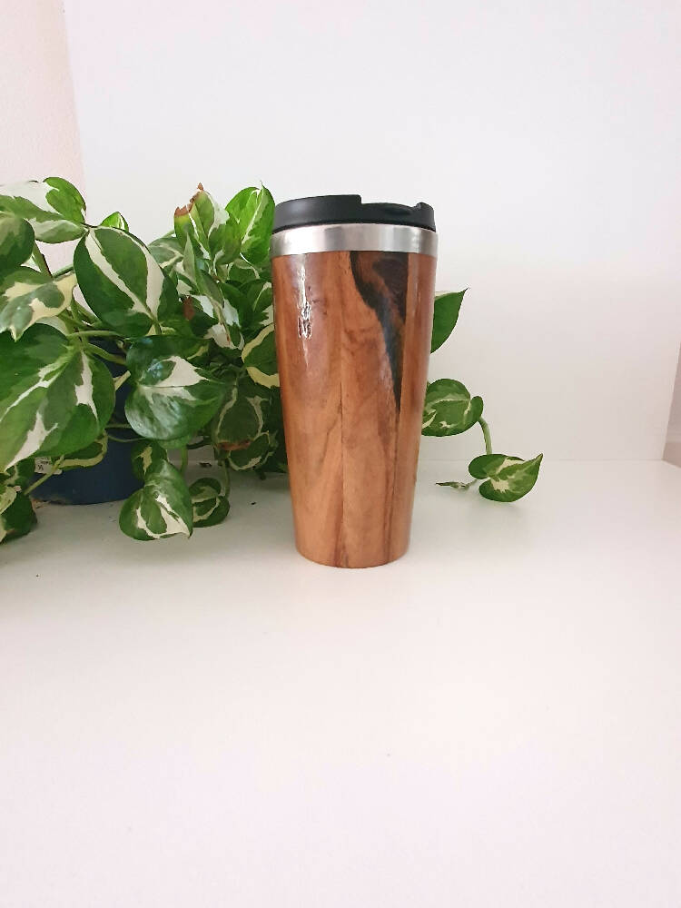 Coffee Cup with Lid, Travel Cup ,Thank you gift, Handmade Wooden Coffee Travel Cup, Keep Cup, Wooden, Reusable Cup, Cup, Mug, Coffee Cup