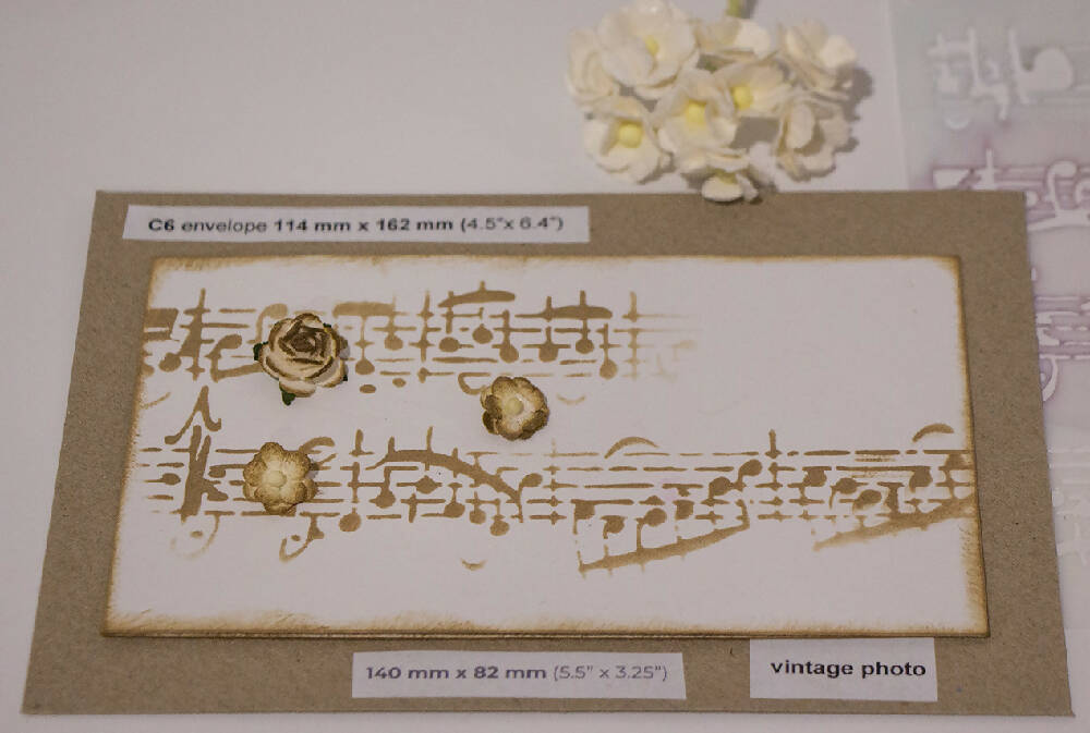 music vintagephoto with flowers