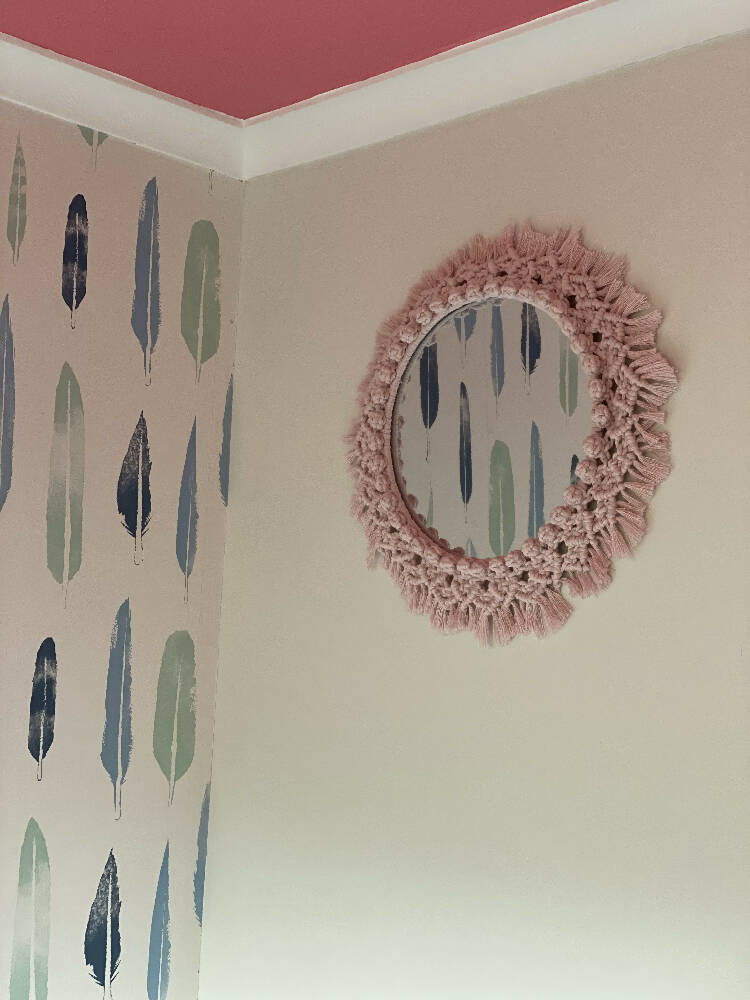 Nursery decor mirror