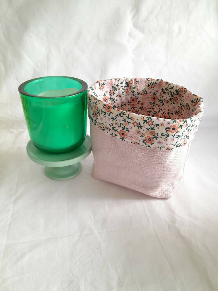 Fabric Bucket small - range of colors available