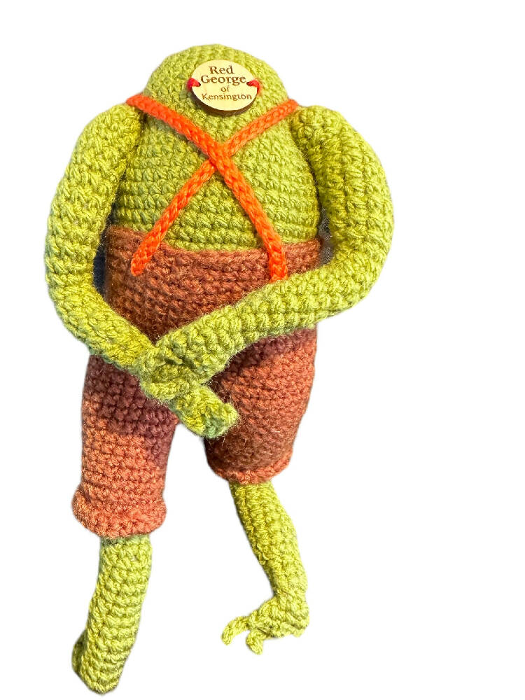 Frog - crochet toy