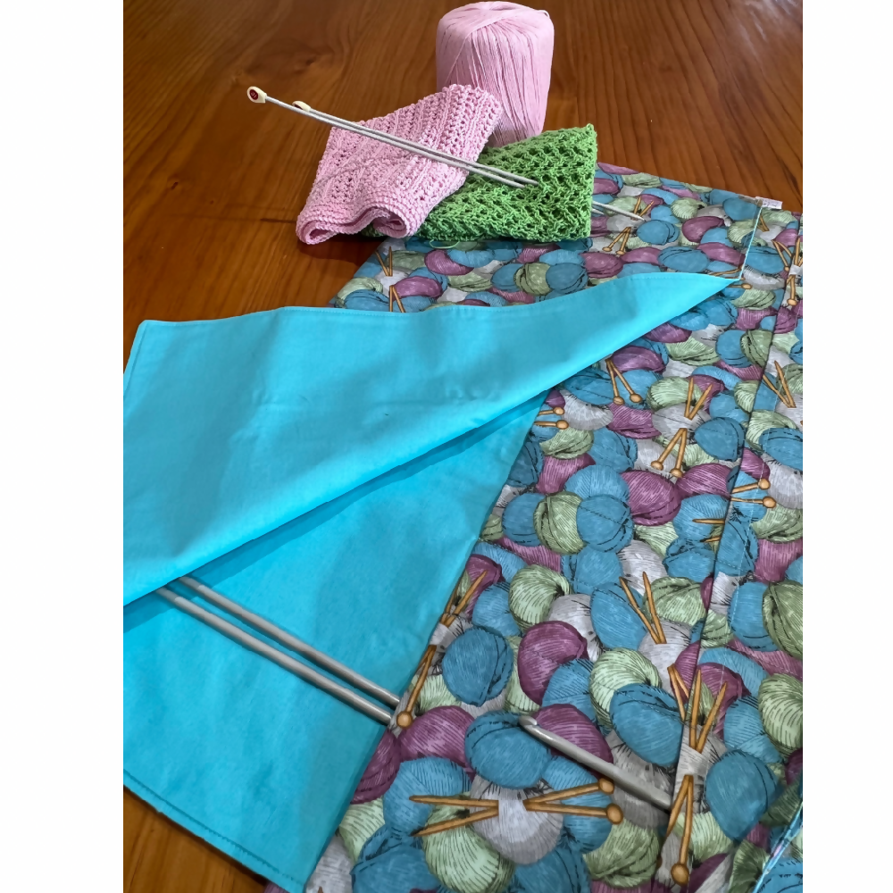 Knitting Needle & Crochet Hook Wrap ... Wool