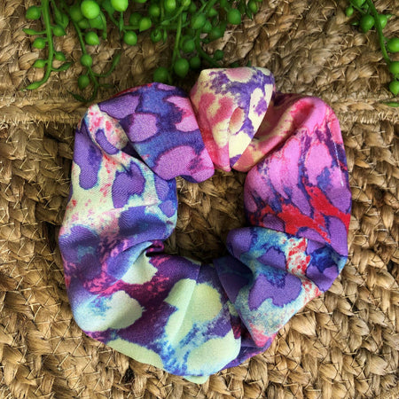 Scrunchie in Pastel Mellow, Silky Soft and Lush