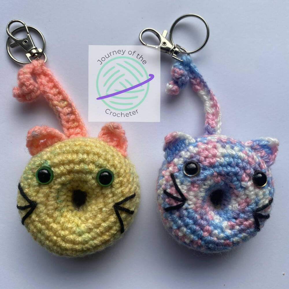 Dough-Kitty key ring
