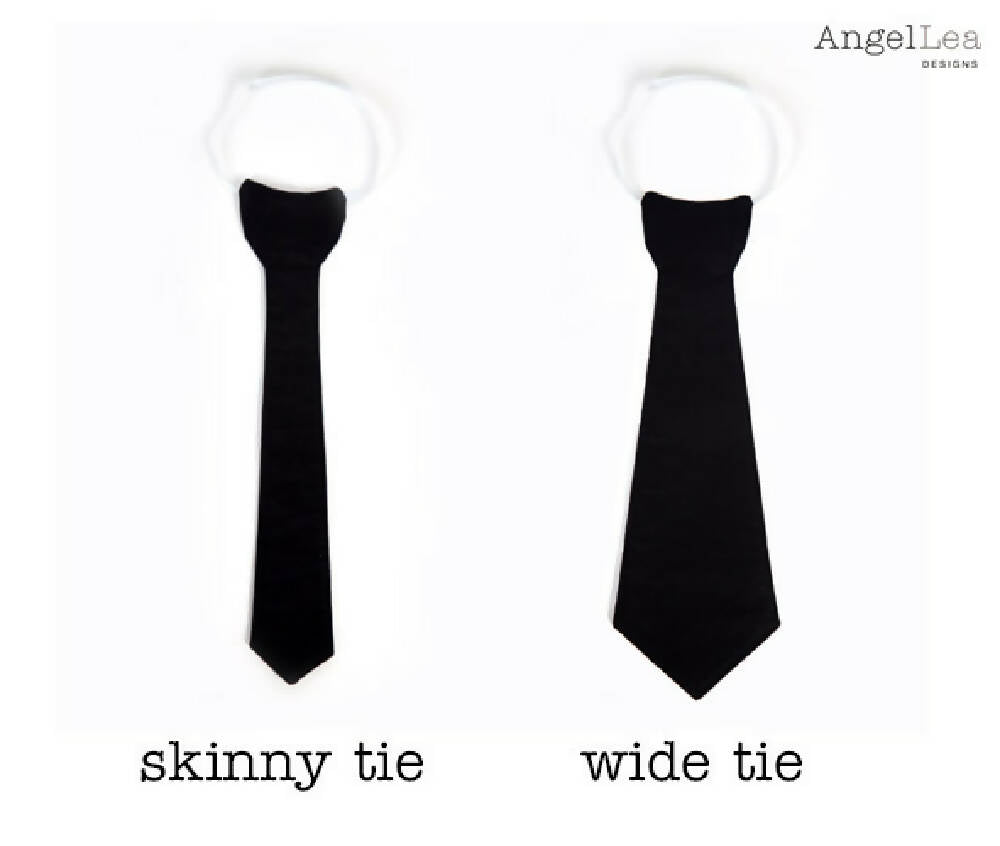 Necktie PDF Sewing Pattern Boys Necktie, Skinny & Wide Ties