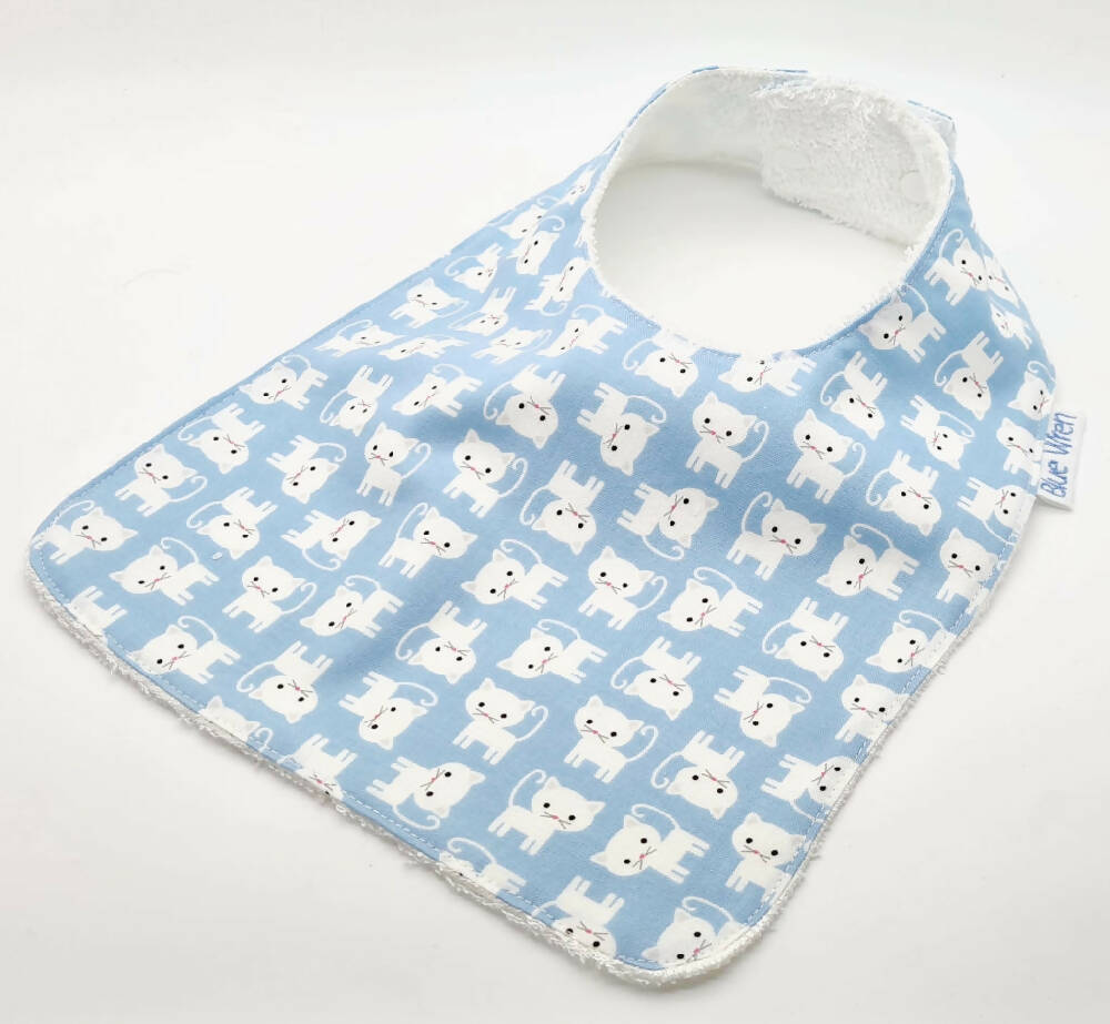 Baby Bib Kitten Design