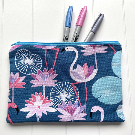 Fabulous flamingos pencil case