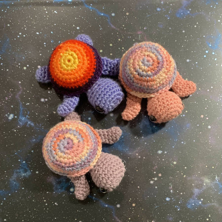 Tiana the Turtle crochet toy