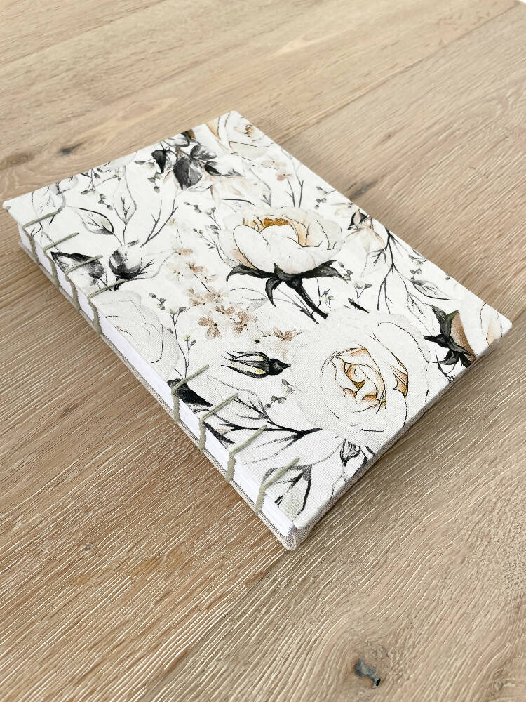A5 Notebook (Lined) - Rose