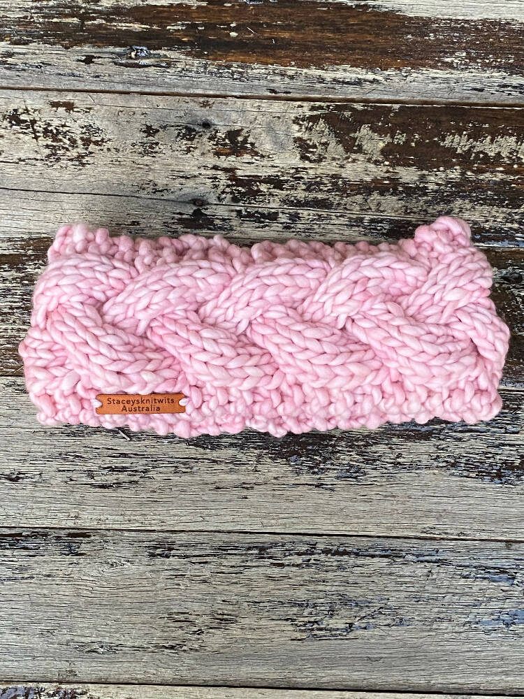 DOWNLOAD - Knitting Pattern - Easy Cable Headband Knitting Pattern
