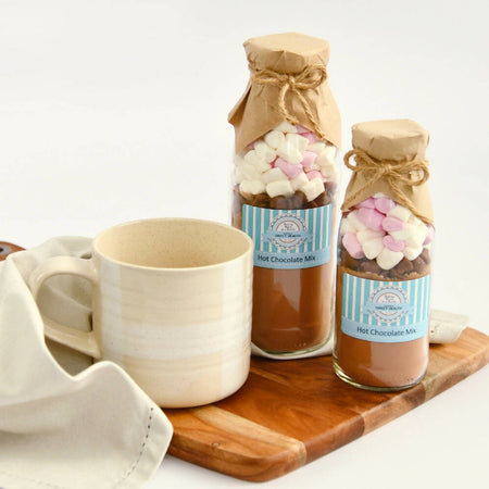 Drink Mix in a Bottle Gift - HOT CHOCOLATE. Decadent, divine & heavenly!