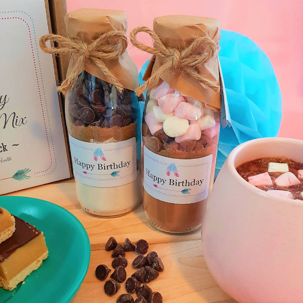 Happy Birthday BOHO Hot Choc Mix