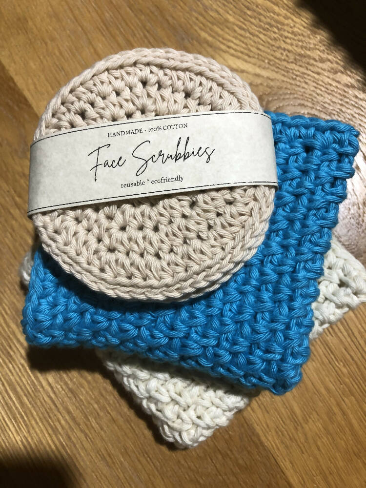 Reusable Cotton Facial Rounds | Set of 5