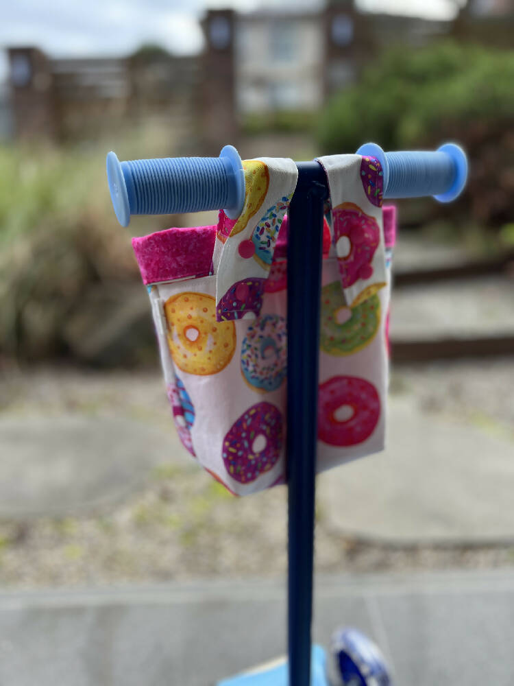 Scooter / Bike Handlebar Bag - Donuts & Doughnuts