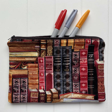Antique books pencil case