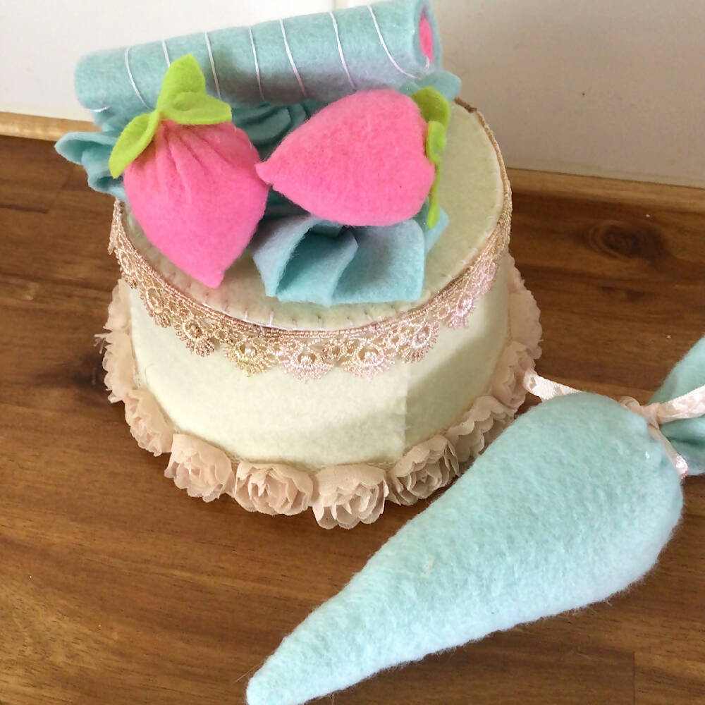 I’m a Cake Decorator set. mint