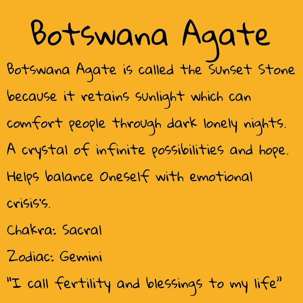 Botswana Agate