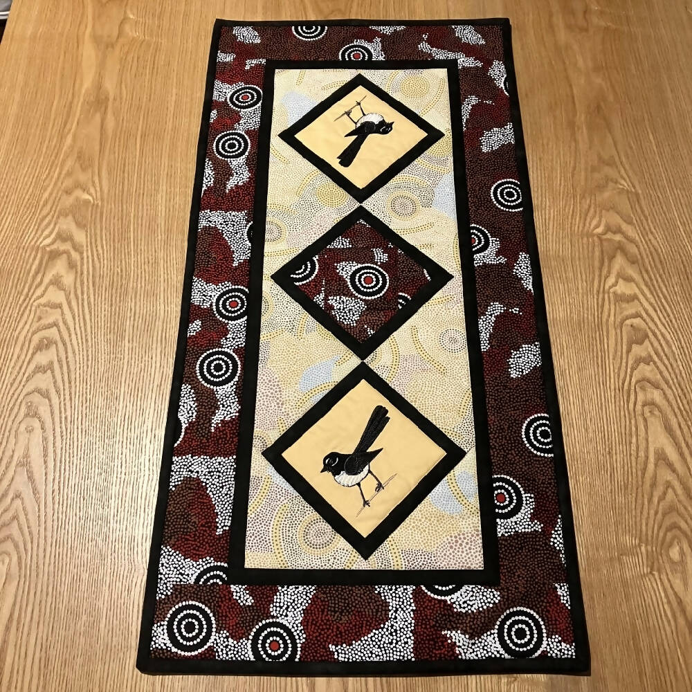 handmade Australian native quilted- willy wag tail