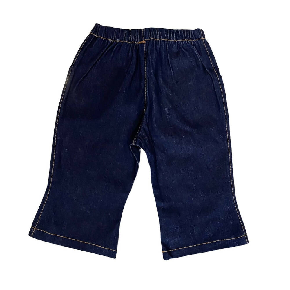 Baby Girls Stretch Denim Bootlegs (SIZES 000, 00 & 0)
