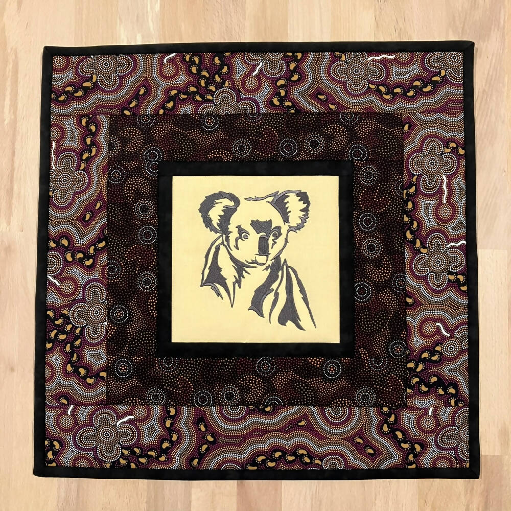 table-centre-handmade-Australia-koala_2