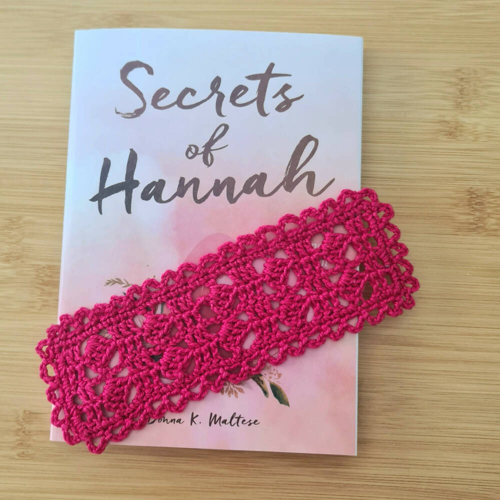 Crocheted Bookmarks - FREE SHIPPING