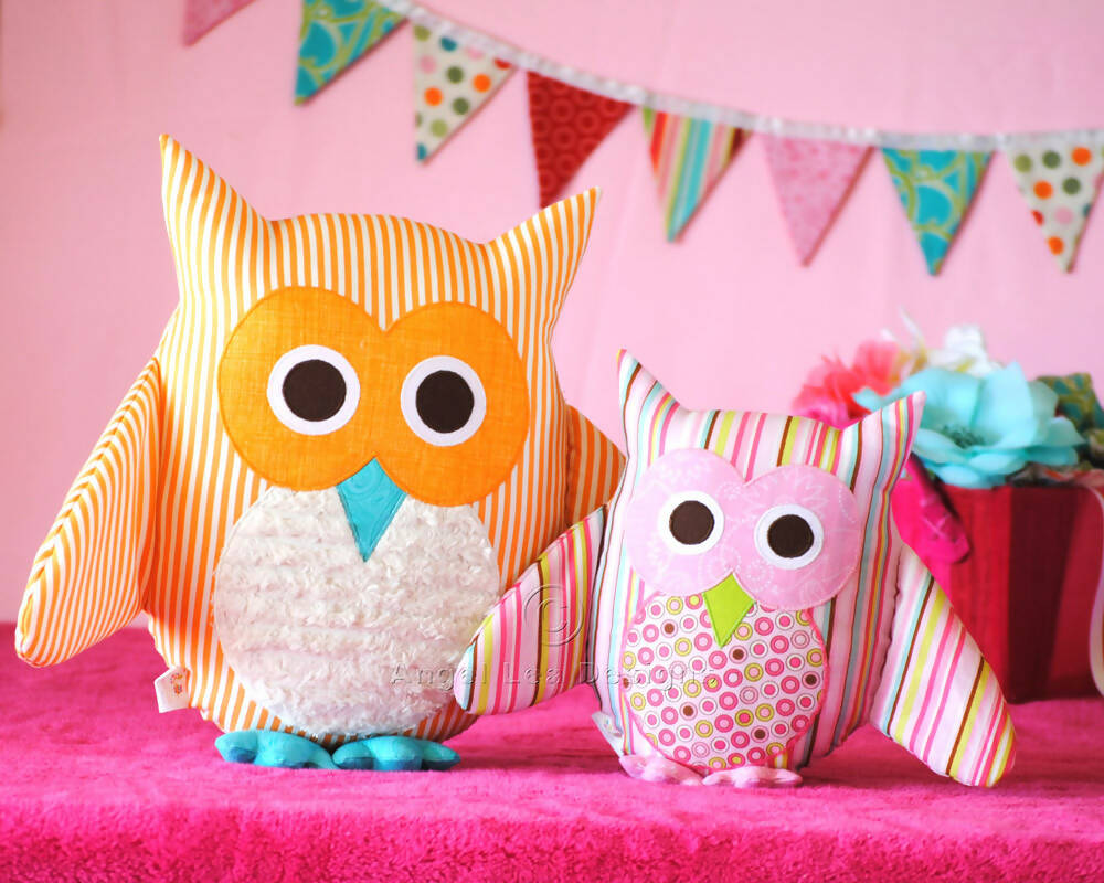 Owl Soft Toy PDF Sewing Pattern