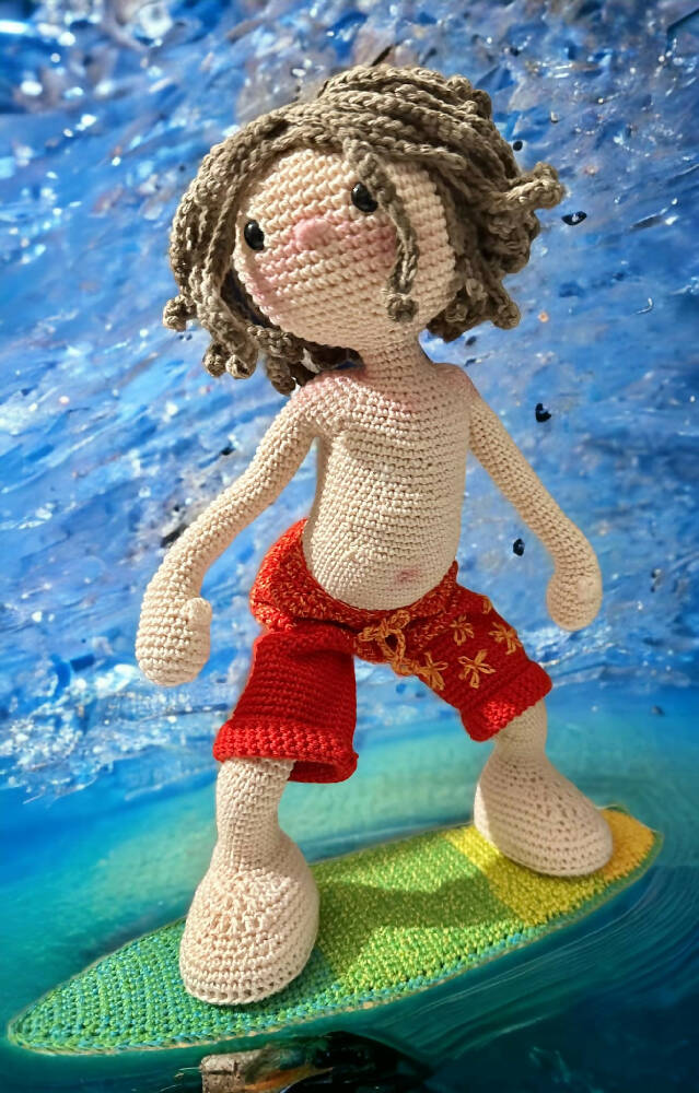 Crochet Amigurumi Art Doll Inspired
