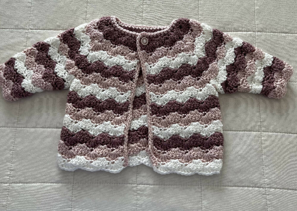 Crochet Baby Girl Jacket