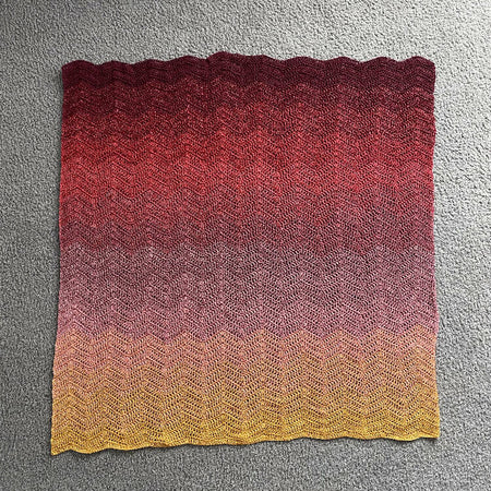 Baby blanket- Hand crocheted (0545)