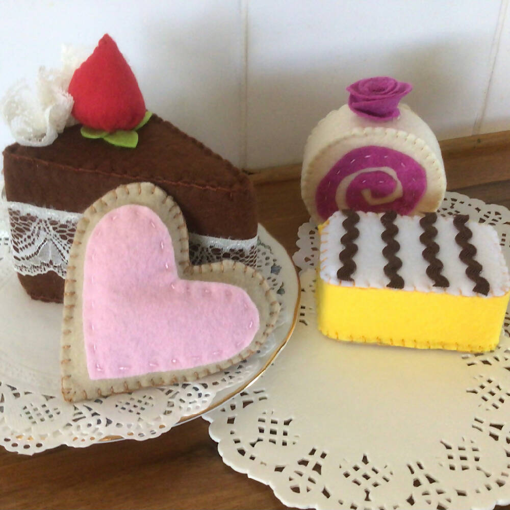 Felt food Bakery set #5