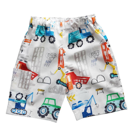 Boys Trucks & Diggers Shorts | Size 2