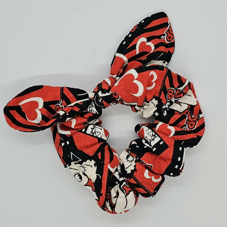 Hair Scrunchie with Bow - Betty Boop