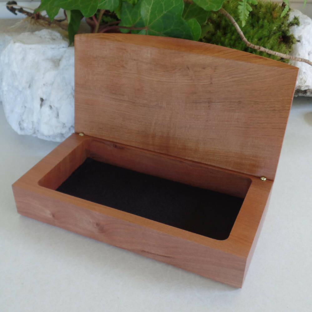 Larger Routed Australian Timber Box- Tasmanian Myrtle