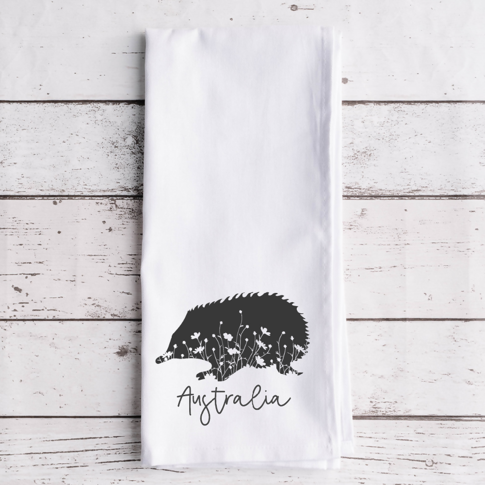koala tea towel