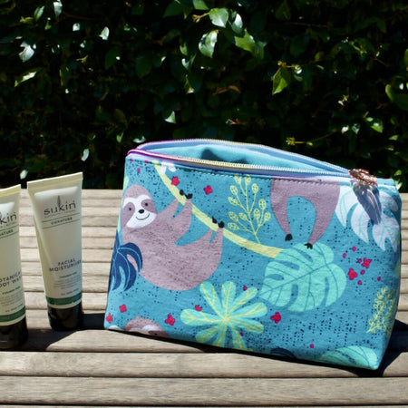 Cosmetic Pouch - Happy Sloths