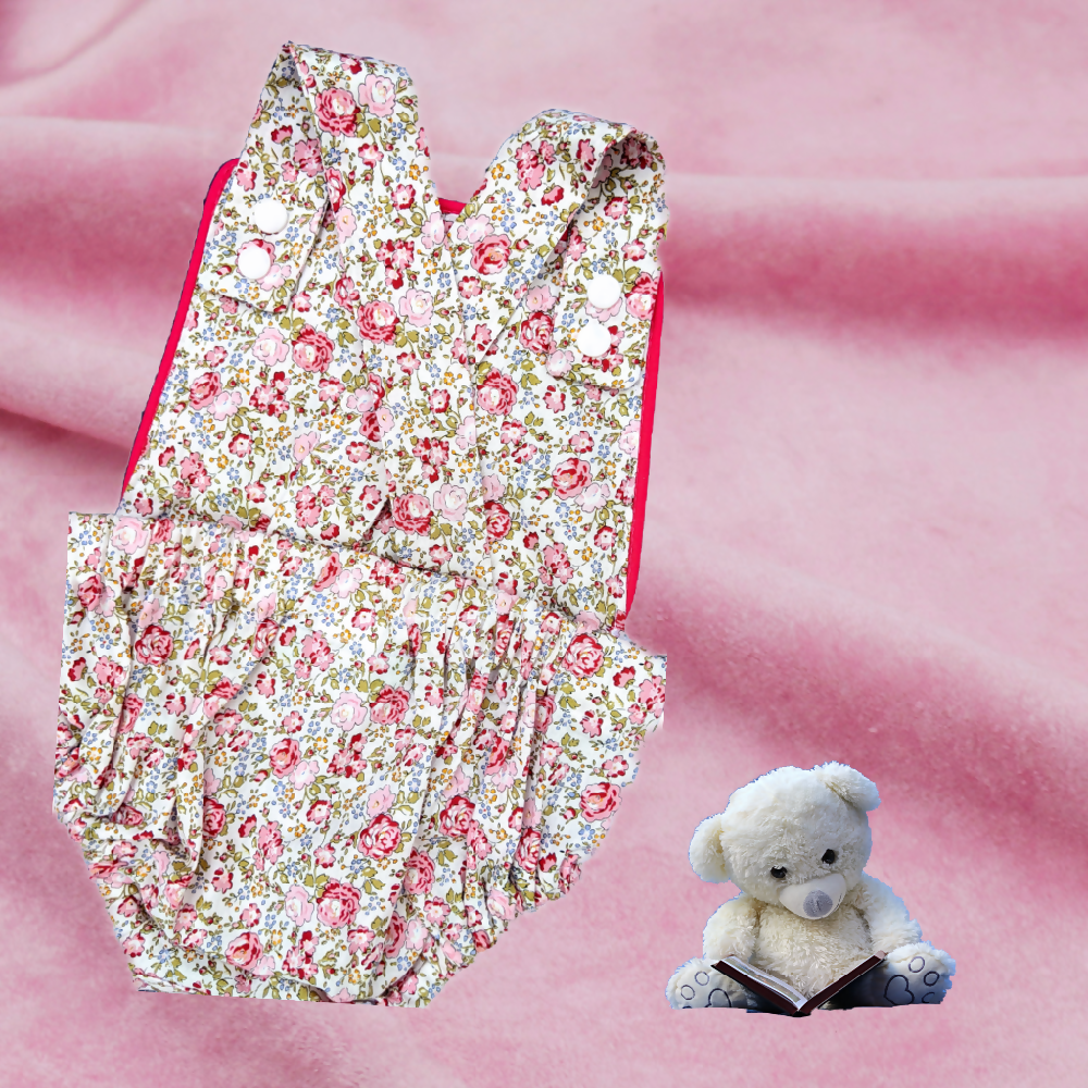 Baby Girls Summer Romper, Floral