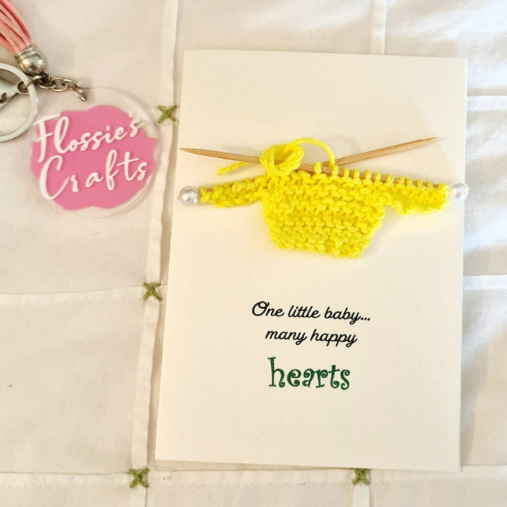 Crocheted Greeting Cards - FREE SHIPPING