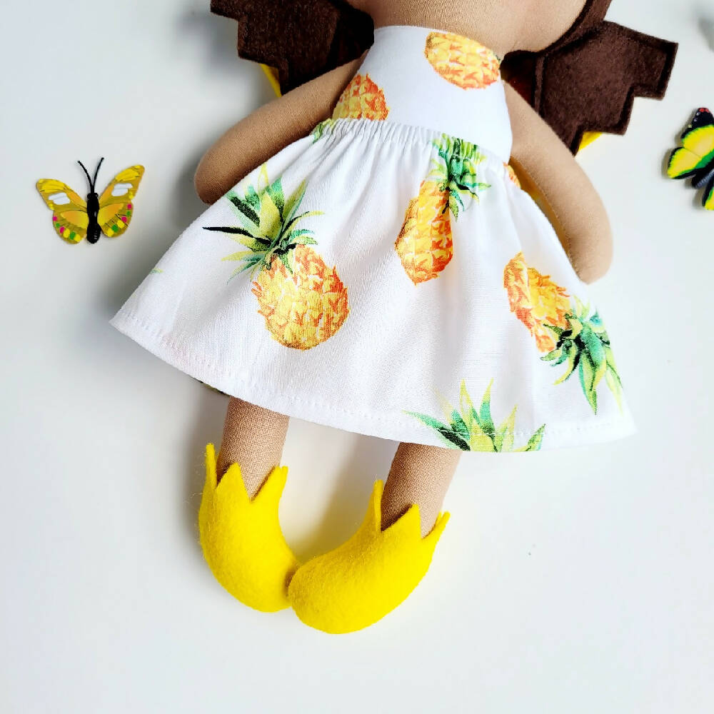 Lil Miss Rainbow Lane Fairy Doll - Penny Pineapple