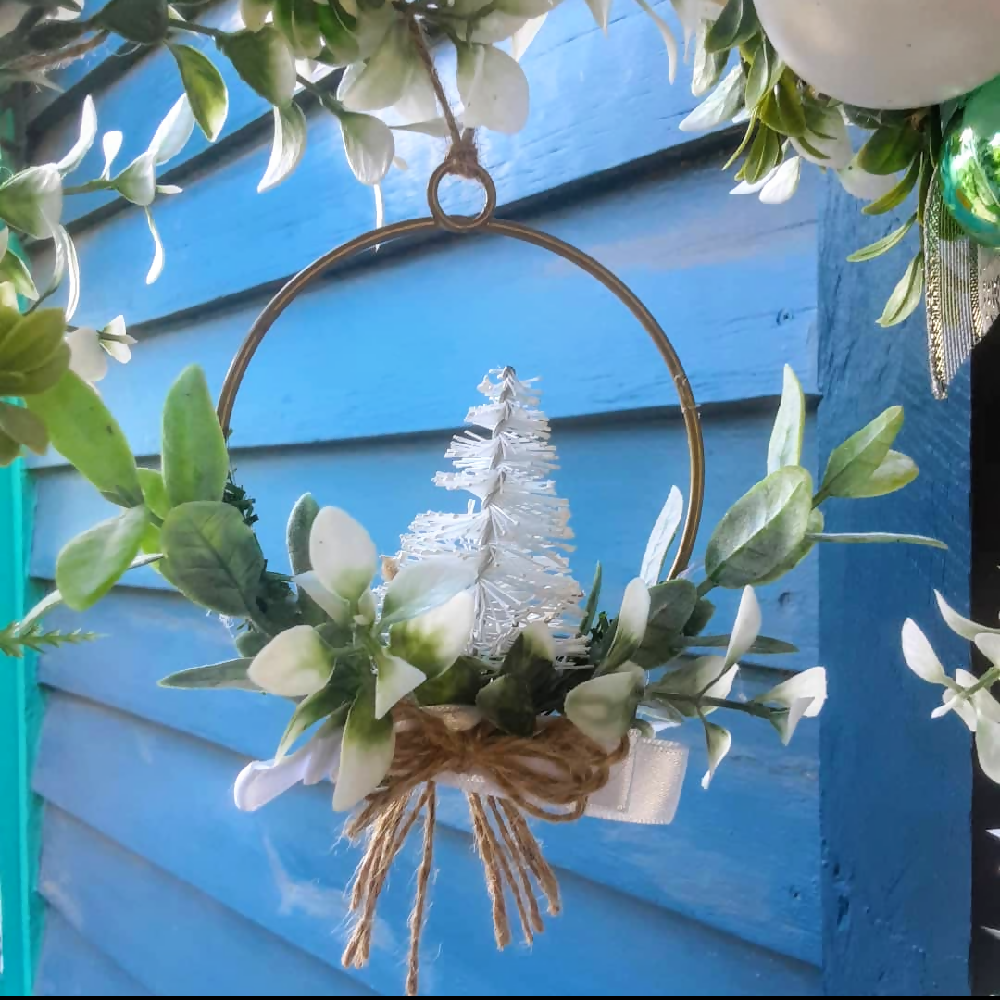 Winter Wonderland Wreath Within A Wreath Wall Hanging