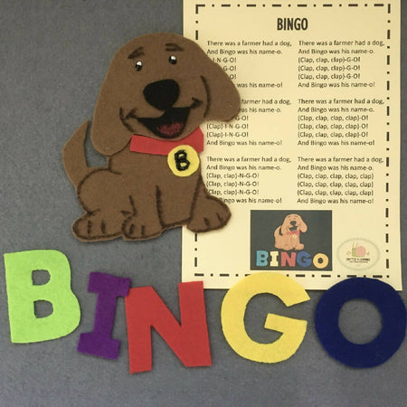 BINGO Song Felt Board Set